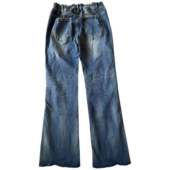 MOMA Embellished Straight Leg Jeans – Size 38 - Picture 1 of 5
